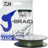 Шнур DAIWA J-Braid X4 0,13мм 135м Dark green 12741-013