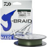 Шнур DAIWA J-Braid X4 0,33мм 135м Dark green 12741-033